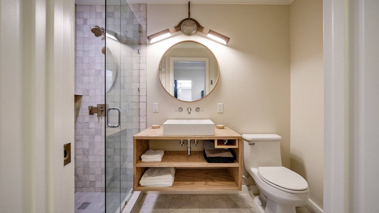 35 Unique Ways to Elevate Your Small Bathroom Space-Saving Ideas