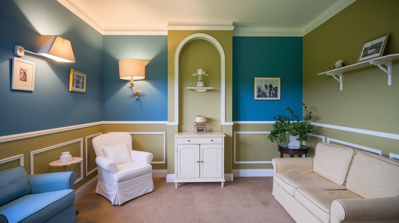 45 Unique Blue and Green Minimalist Living Room Inspirations - INFOR ...