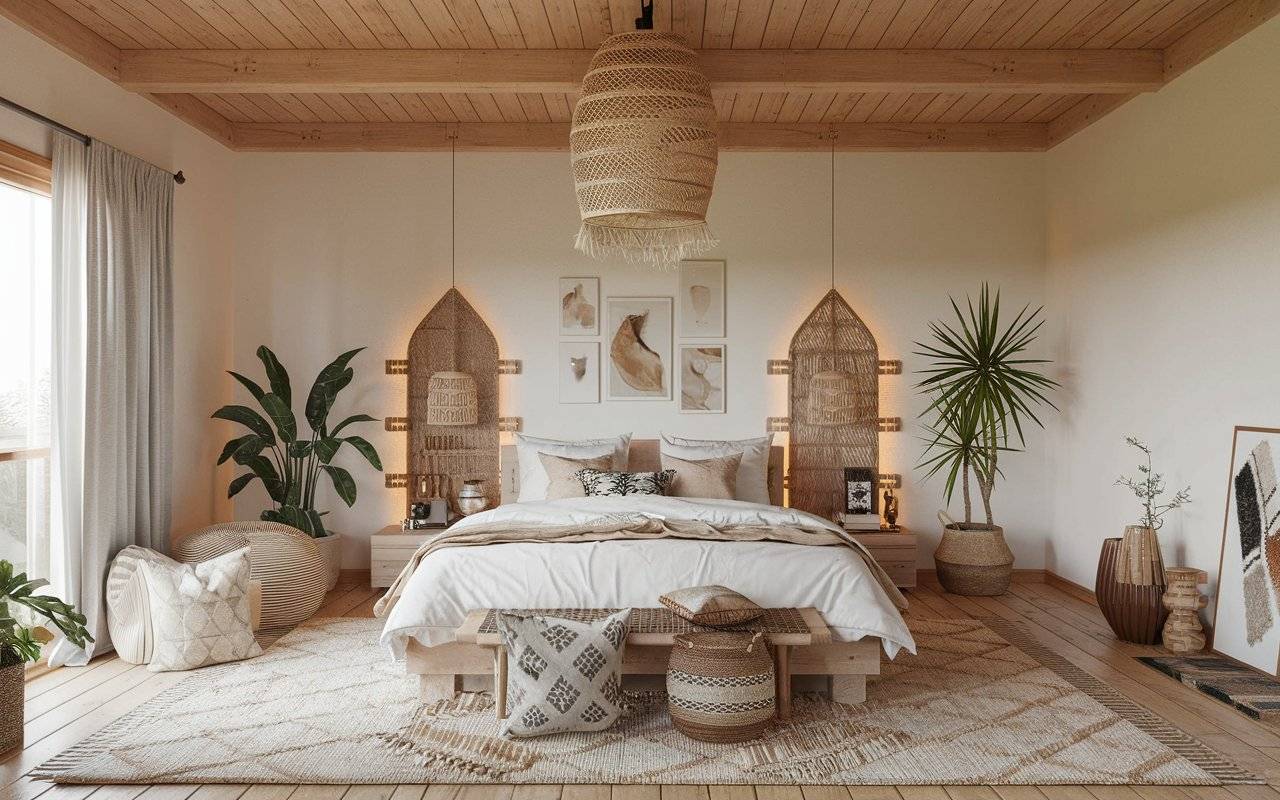 BOHO Bedroom Lighting Ideas Cozy Tips for a Relax Bed