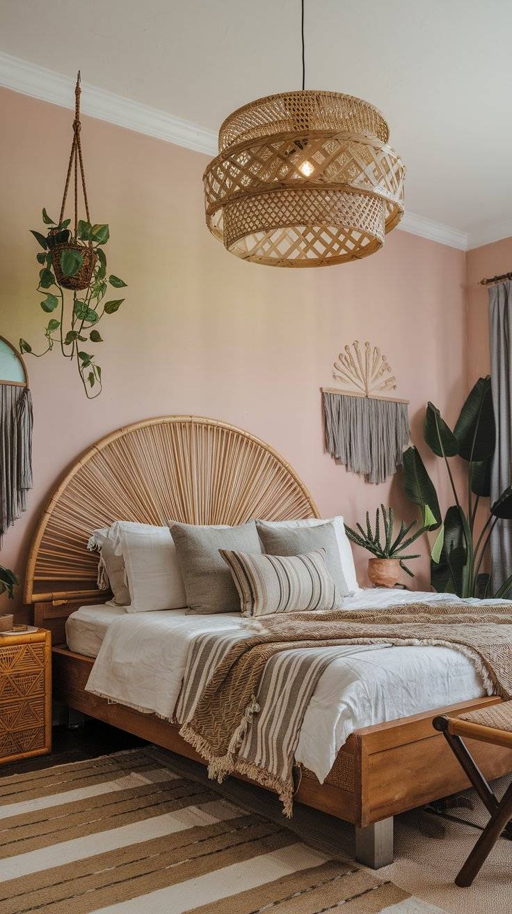 35 BOHO Bedroom Lighting Ideas: Cozy Tips for a Relax Bed - INFOR EASY HOME