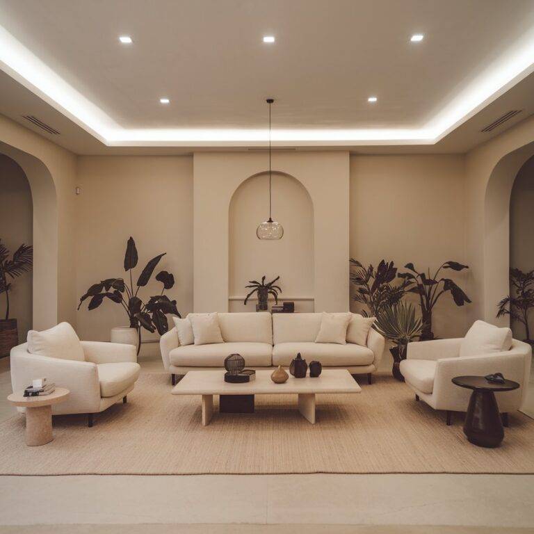 Illustration of Evening Minimalist Decor