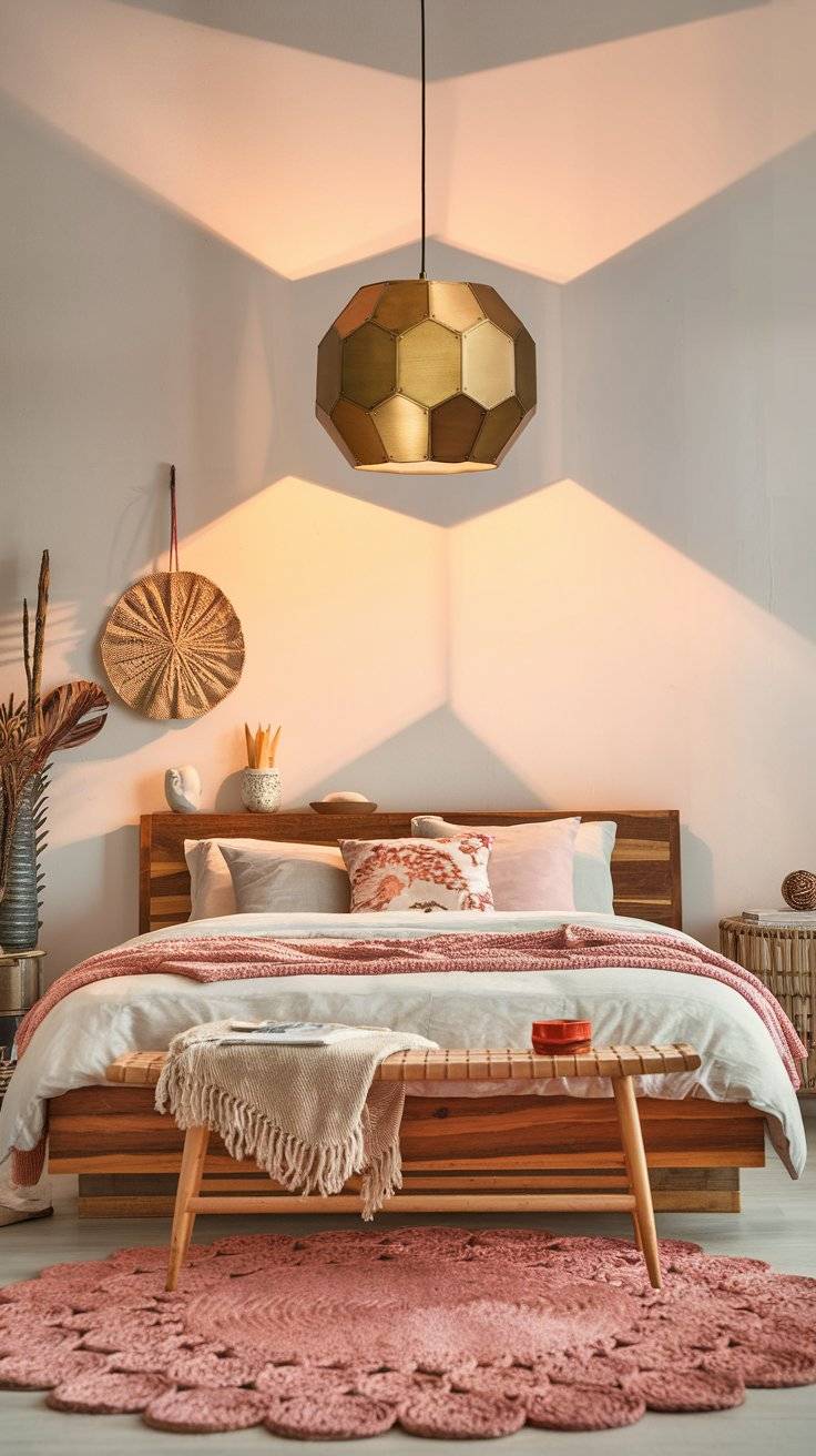 35 BOHO Bedroom Lighting Ideas: Cozy Tips for a Relax Bed - INFOR EASY HOME