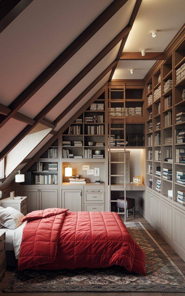 60 Inspiring Attic Bedroom Ideas 2025 to Transform Your Space - INFOR ...