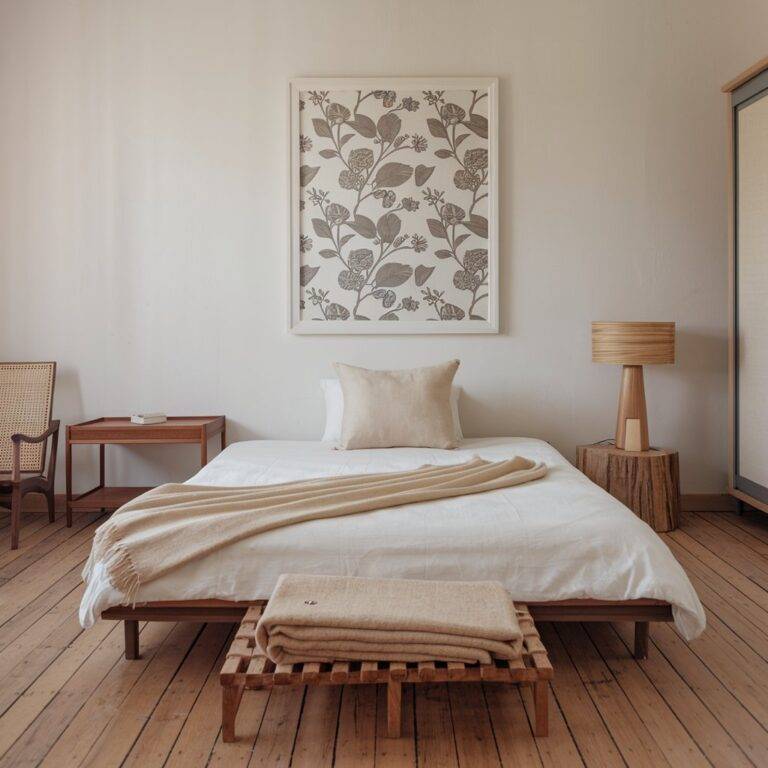 View of 31 Minimalist Bedroom Decor Ideas for a Serene Retreat - INFOR EASY HOME