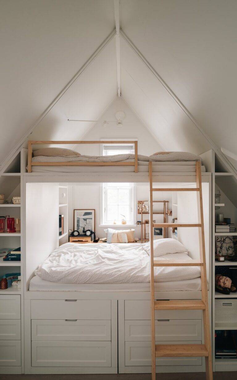 60 Inspiring Attic Bedroom Ideas 2025 to Transform Your Space - INFOR ...