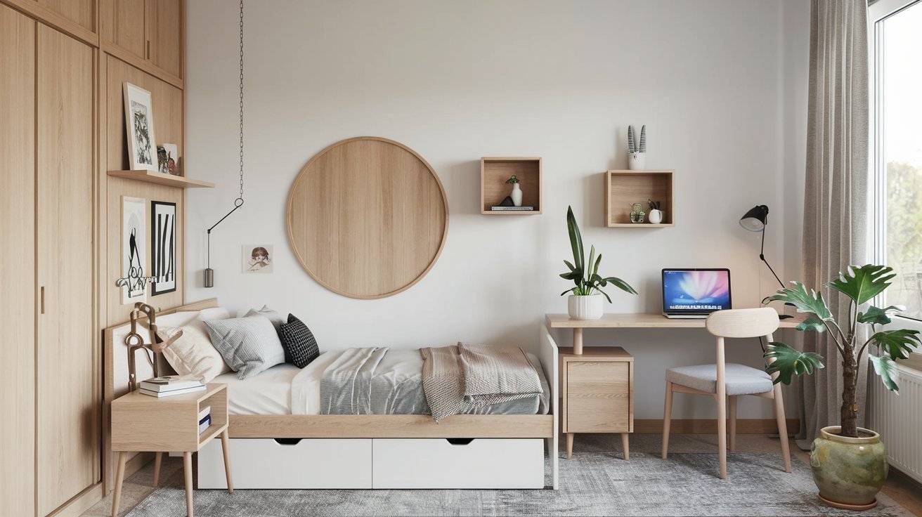 33 Cool And Unique Bedroom Designs For Teen Boys INFOR EASY HOME Scandinavian Teen Boys Bedroom Ideas 2