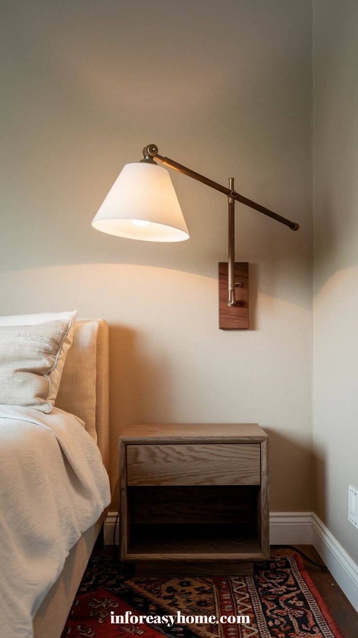 29 Bedroom Wall Sconces Ideas to Transform Your Space - INFOR EASY HOME