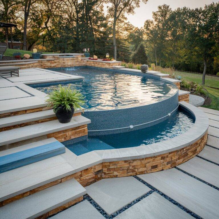 25 Stunning Raised Pool Ideas - INFOR EASY HOME