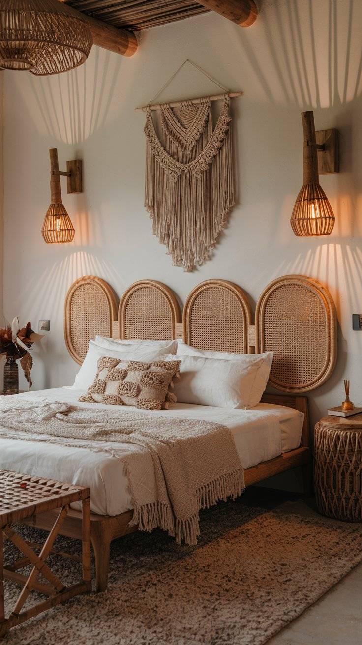35 BOHO Bedroom Lighting Ideas: Cozy Tips for a Relax Bed - INFOR EASY HOME