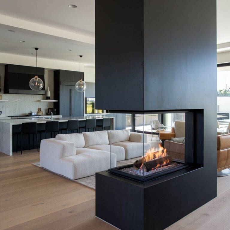 30 Smart Ways to Open Your Kitchen into the Living Room - INFOR EASY HOME
