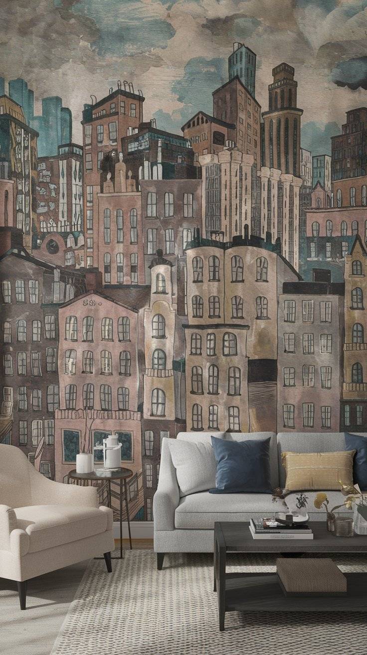 View of 29 Mighty Living Room Ideas for Small Apartments