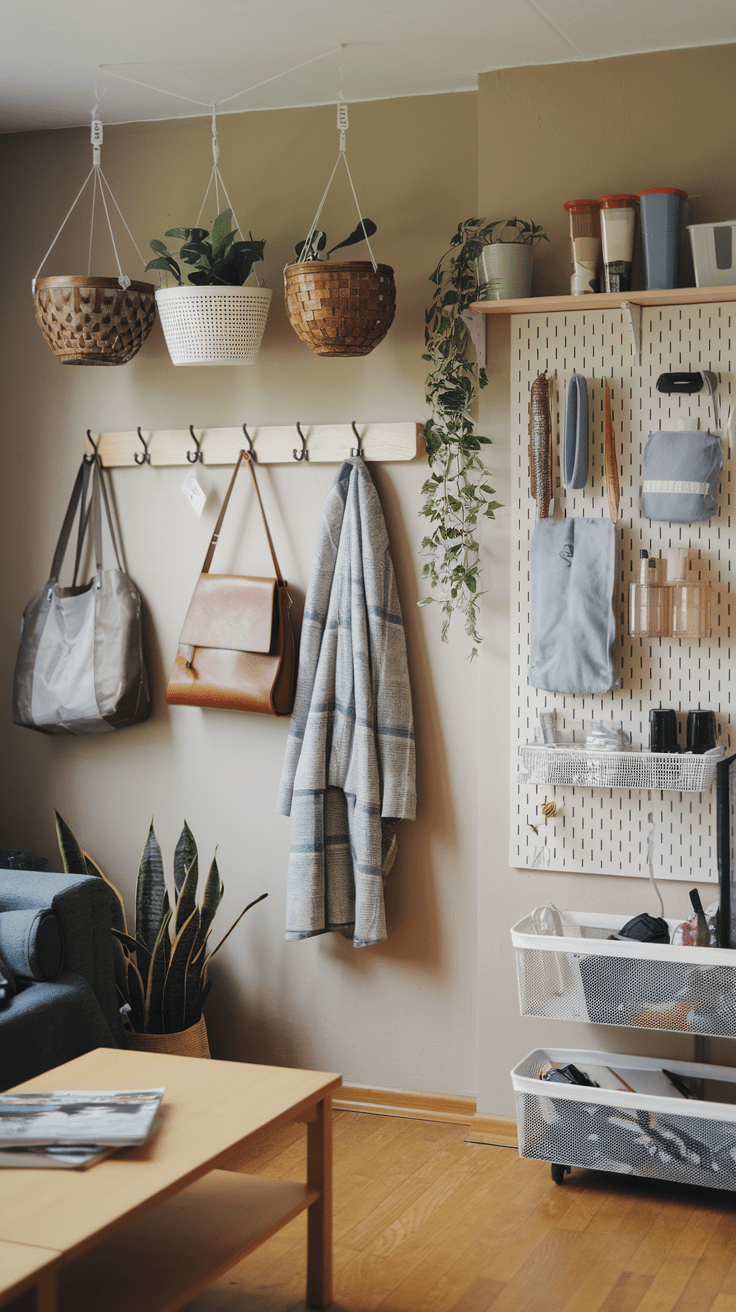 Small Space Hanging Ideas: Innovative Solutions for Compact Living