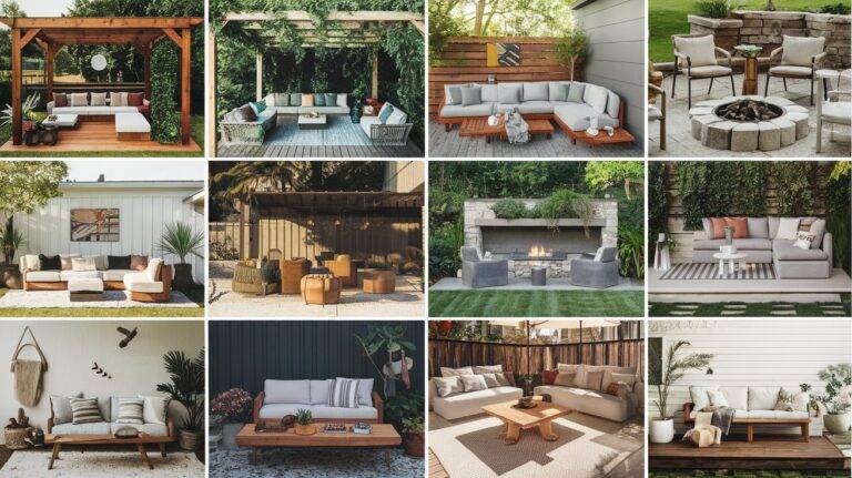 View of 25 DIY Outdoor Living Room Ideas to Transform Your Backyard - INFOR ...