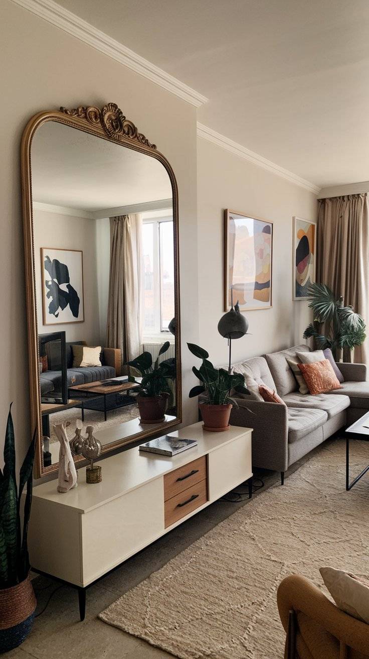 Picture of 30 Statement Mirror Gallery Ideas for a Bold Entryway Look