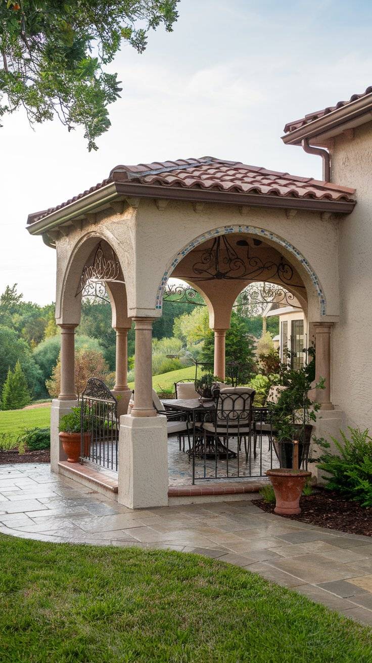 35 Backyard Unique Gazebo Designs Outdoor Space - INFOR EASY HOME