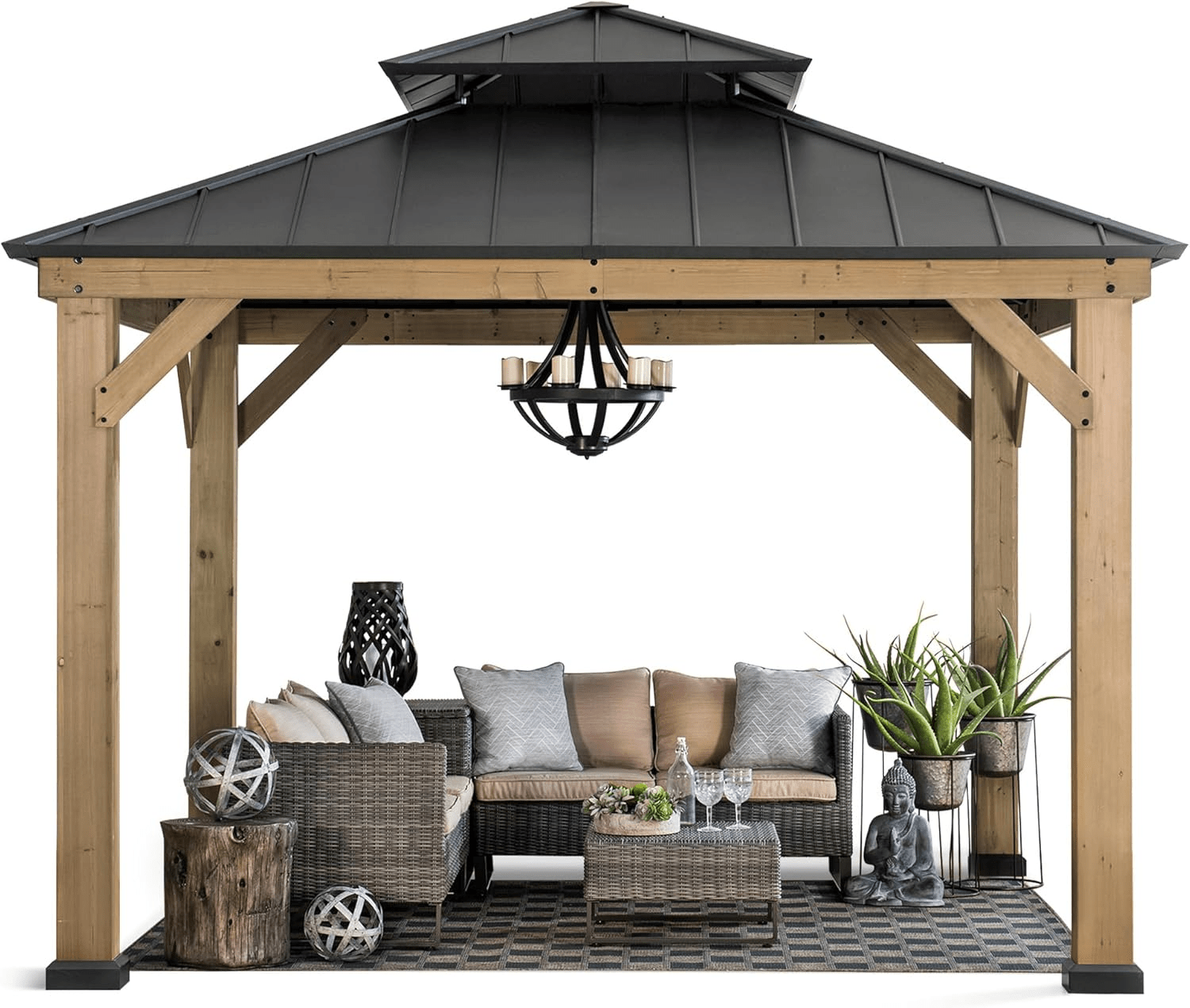 35 Backyard Unique Gazebo Designs Outdoor Space - INFOR EASY HOME