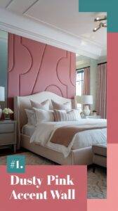 Soft & Cozy Dusty Pink Bedroom Ideas: 50 Elegant Designs - INFOR EASY HOME