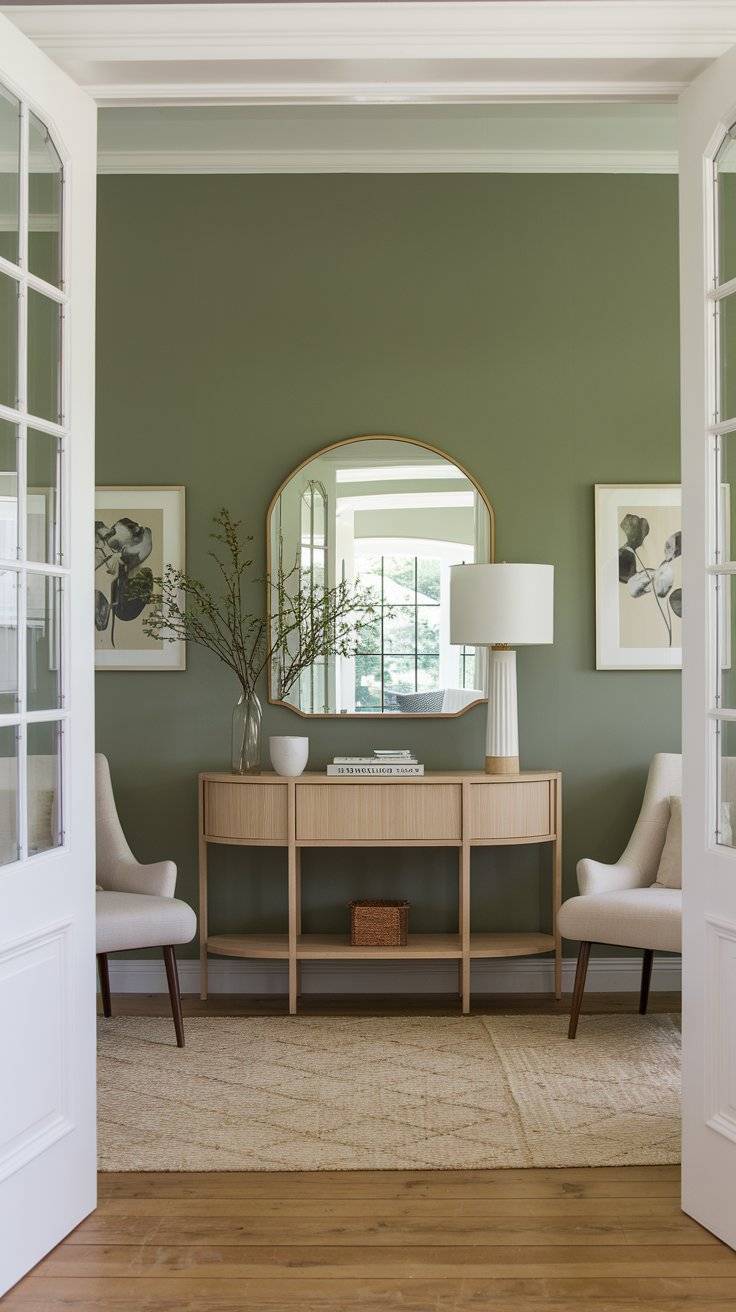 20 Sage Green Entryway Ideas for a Chic and Inviting Home - INFOR EASY HOME