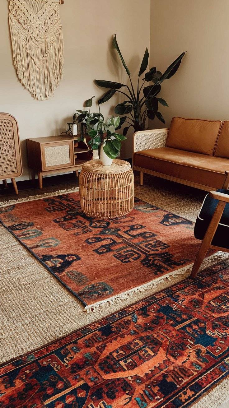 View of 35 Bohemian Interior Ideas: A Guide to Eclectic, Cozy, Spaces - INFOR ...