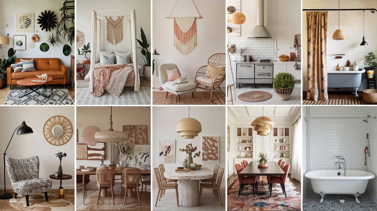 35 Bohemian Interior Ideas A Guide to Eclectic, Cozy, Spaces