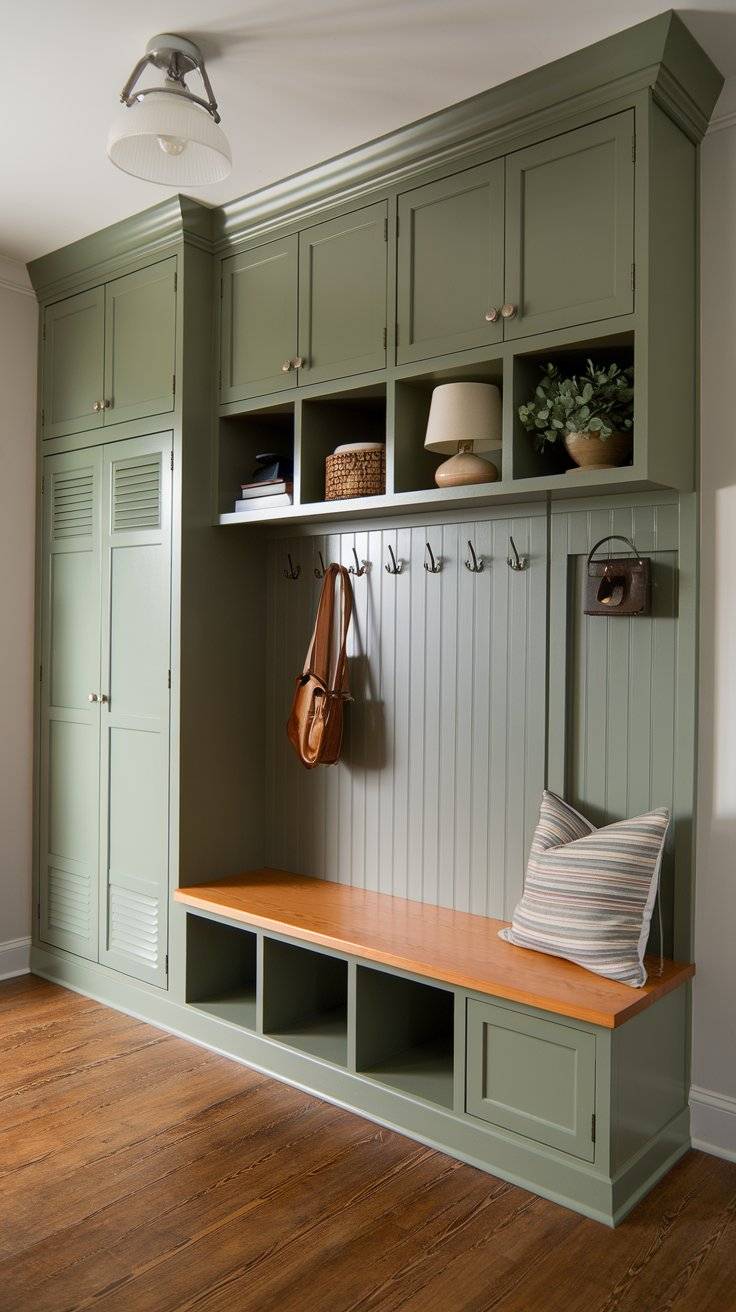 20 Sage Green Entryway Ideas for a Chic and Inviting Home - INFOR EASY HOME