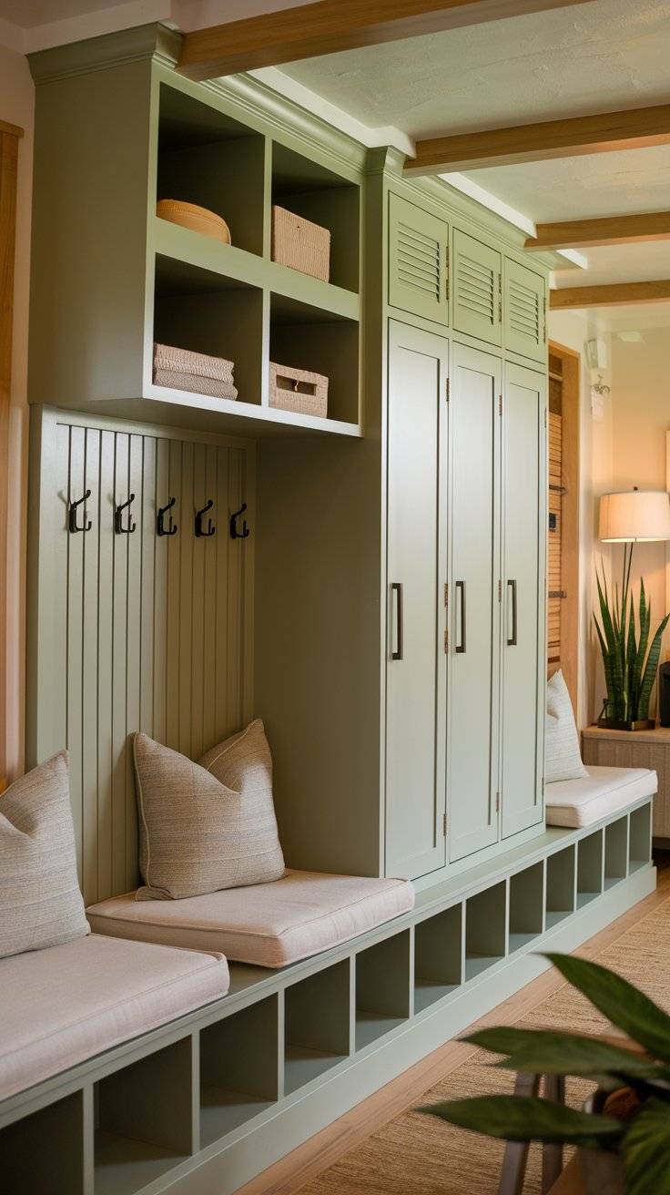 20 Sage Green Entryway Ideas for a Chic and Inviting Home - INFOR EASY HOME