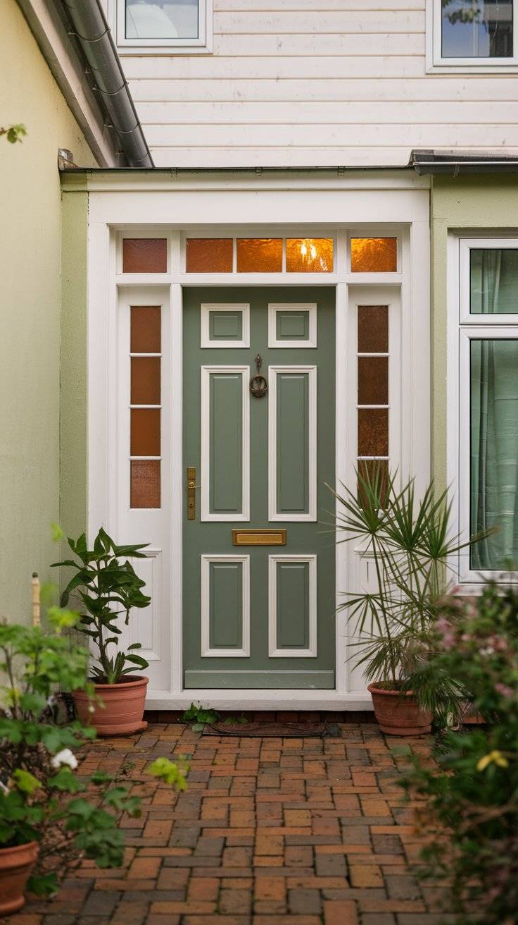 22 Backyard Sage Color Entryway Ideas Color of the Year