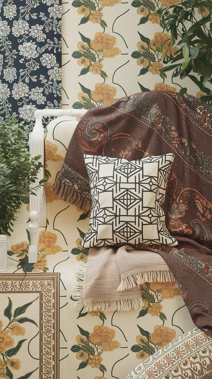 View of 35 Bohemian Interior Ideas: A Guide to Eclectic, Cozy, Spaces - INFOR ...