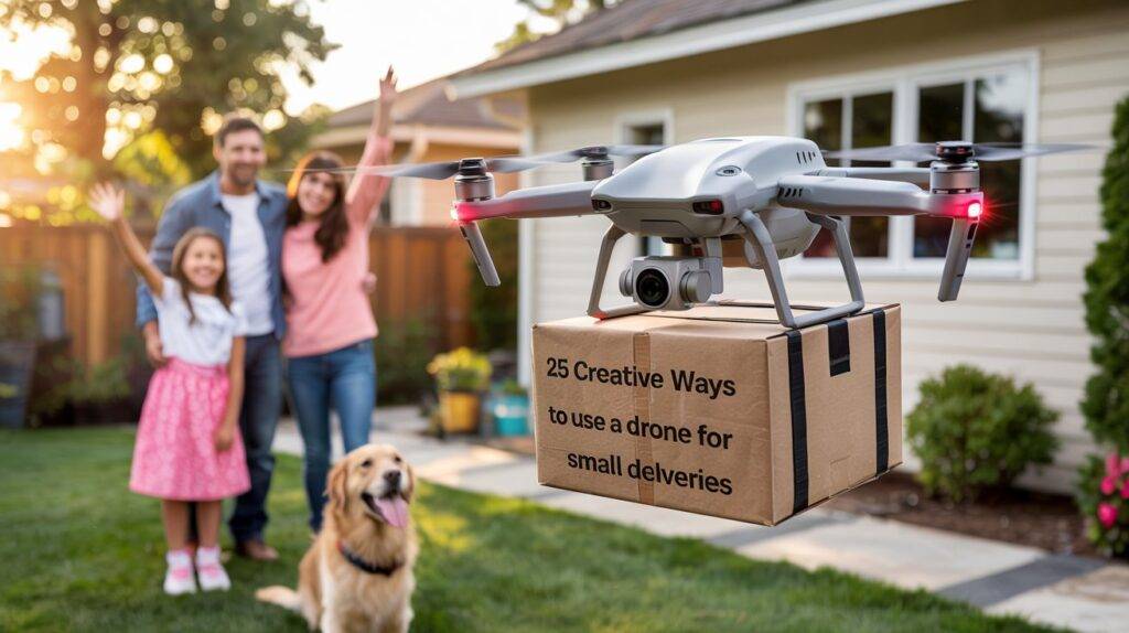 25 Creative Ways to Use a Drone for Small Deliveries at Home