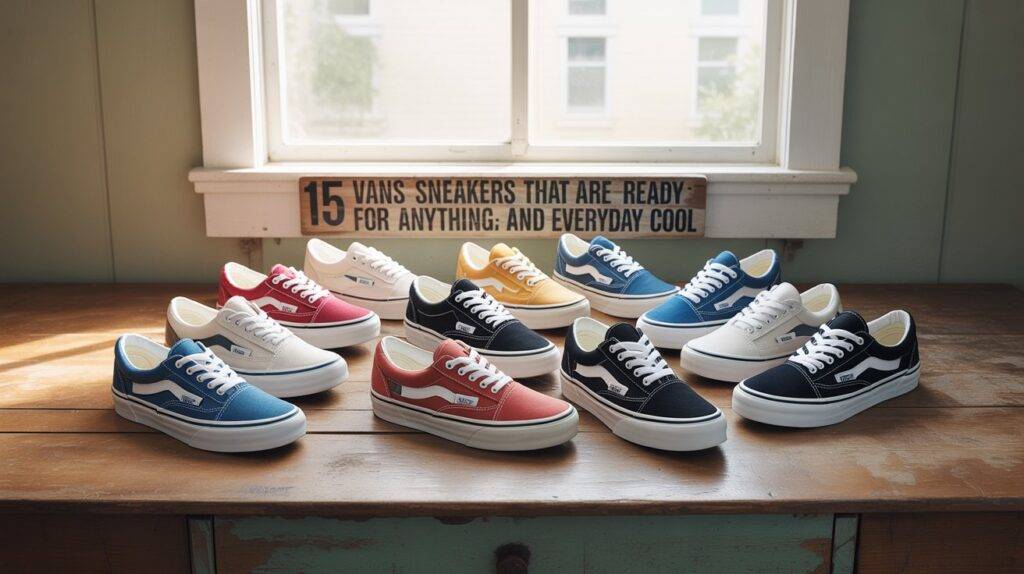 15 Vans Sneakers That Are Ready for Anything And Everyday Cool