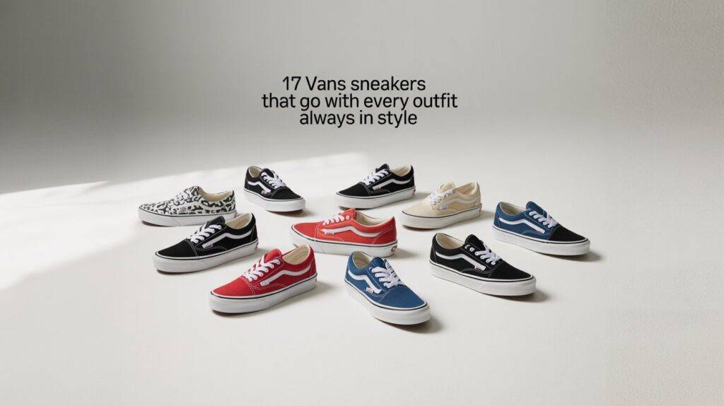 17 Vans Sneakers That Go with Every Outfit Always in Style