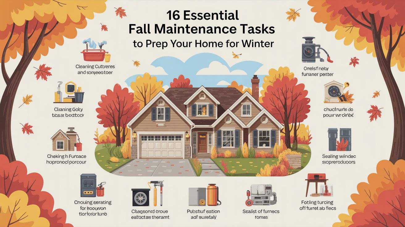16 Essential Fall Maintenance Tasks to Prep Your Home for Winter