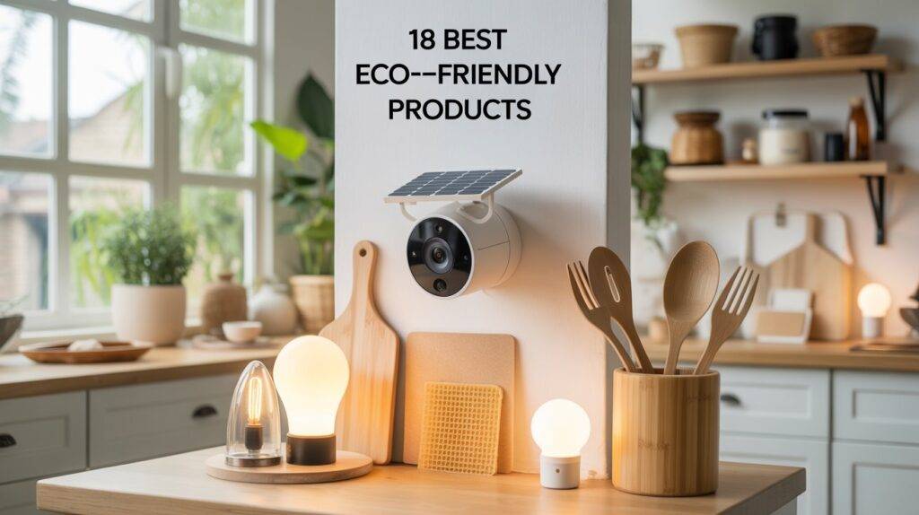 18 Best eco-friendly products Idea for home Powered Security