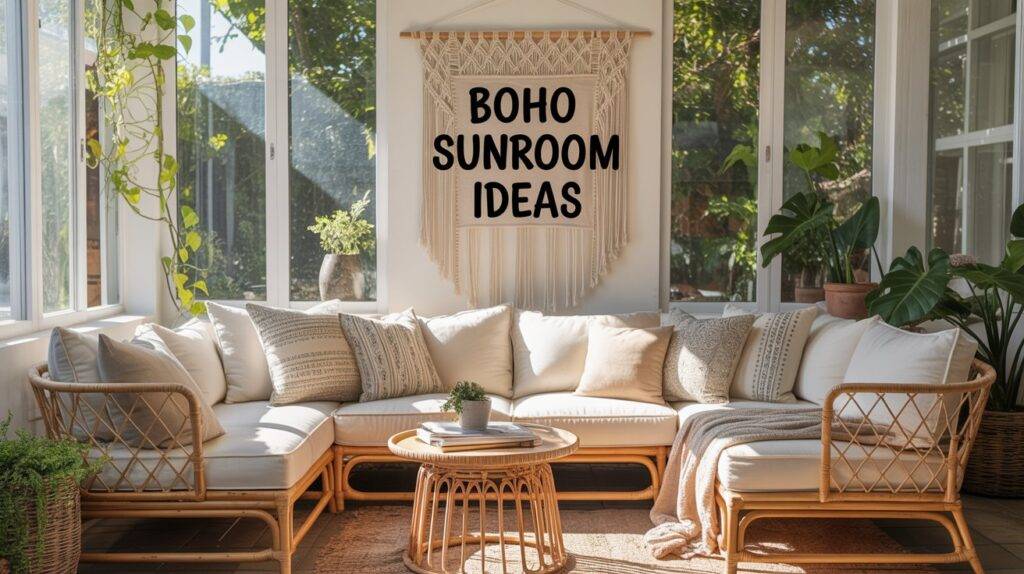 25 Boho Sunroom Ideas You’ll Love for a Sun-Soaked Retreat