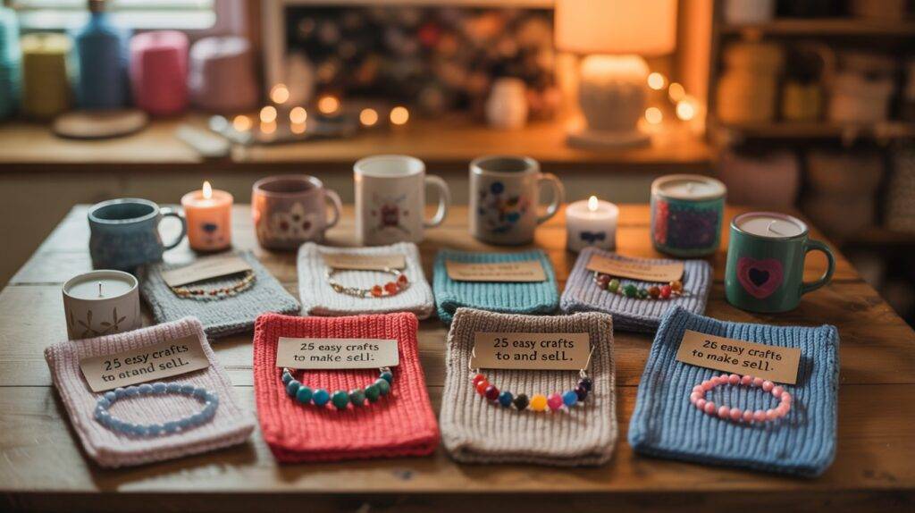 25 Easy Crafts to Make and Sell Fast for Profit at Home