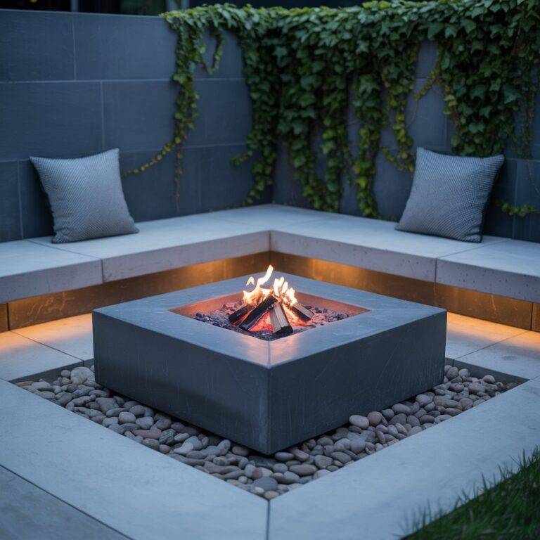 24 Modern Fire Pit Ideas to Elevate Your Backyard Style - INFOR EASY HOME