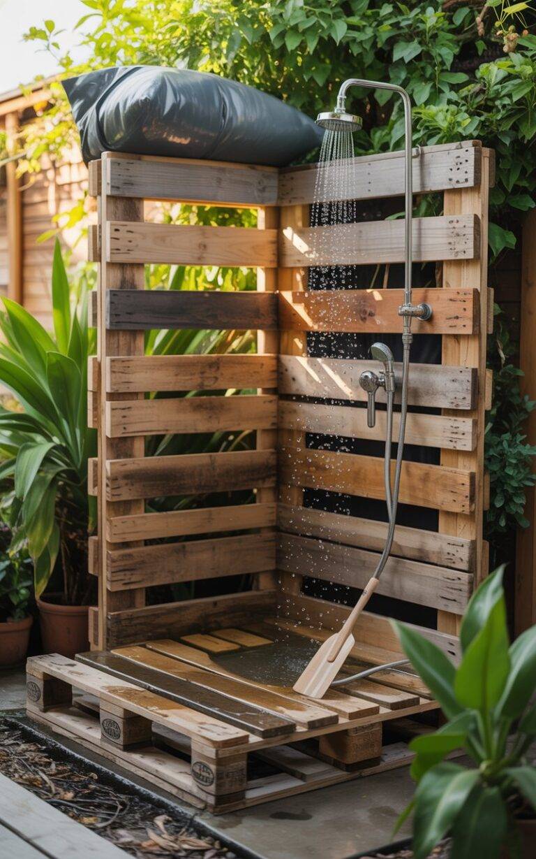 26 Backyard Shower Ideas That Turn Your Outdoor Space Into a Spa ...