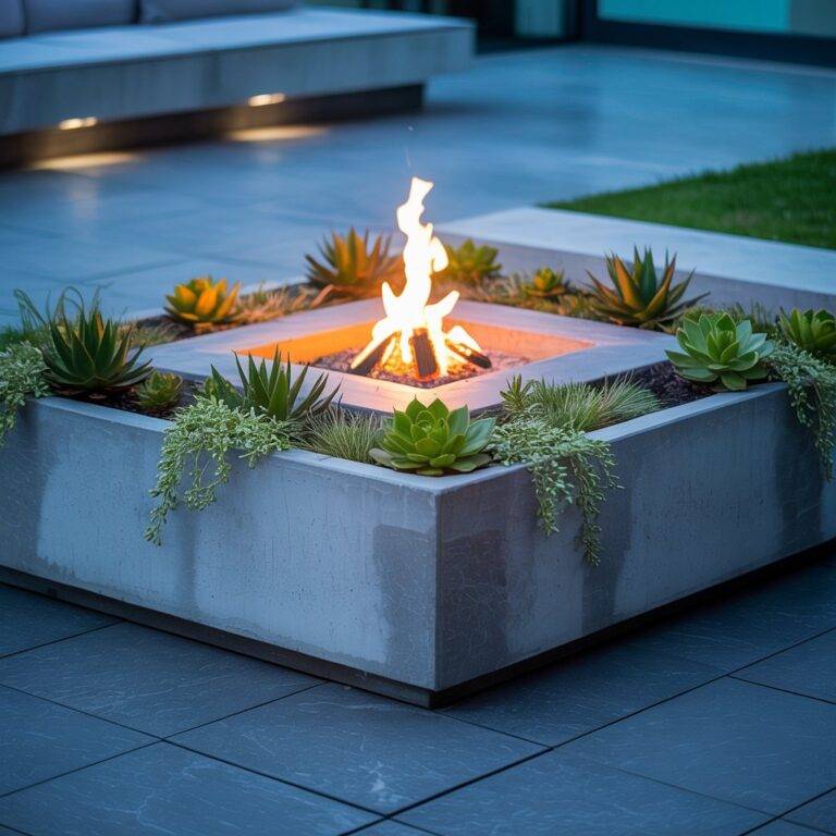 24 Modern Fire Pit Ideas to Elevate Your Backyard Style - INFOR EASY HOME