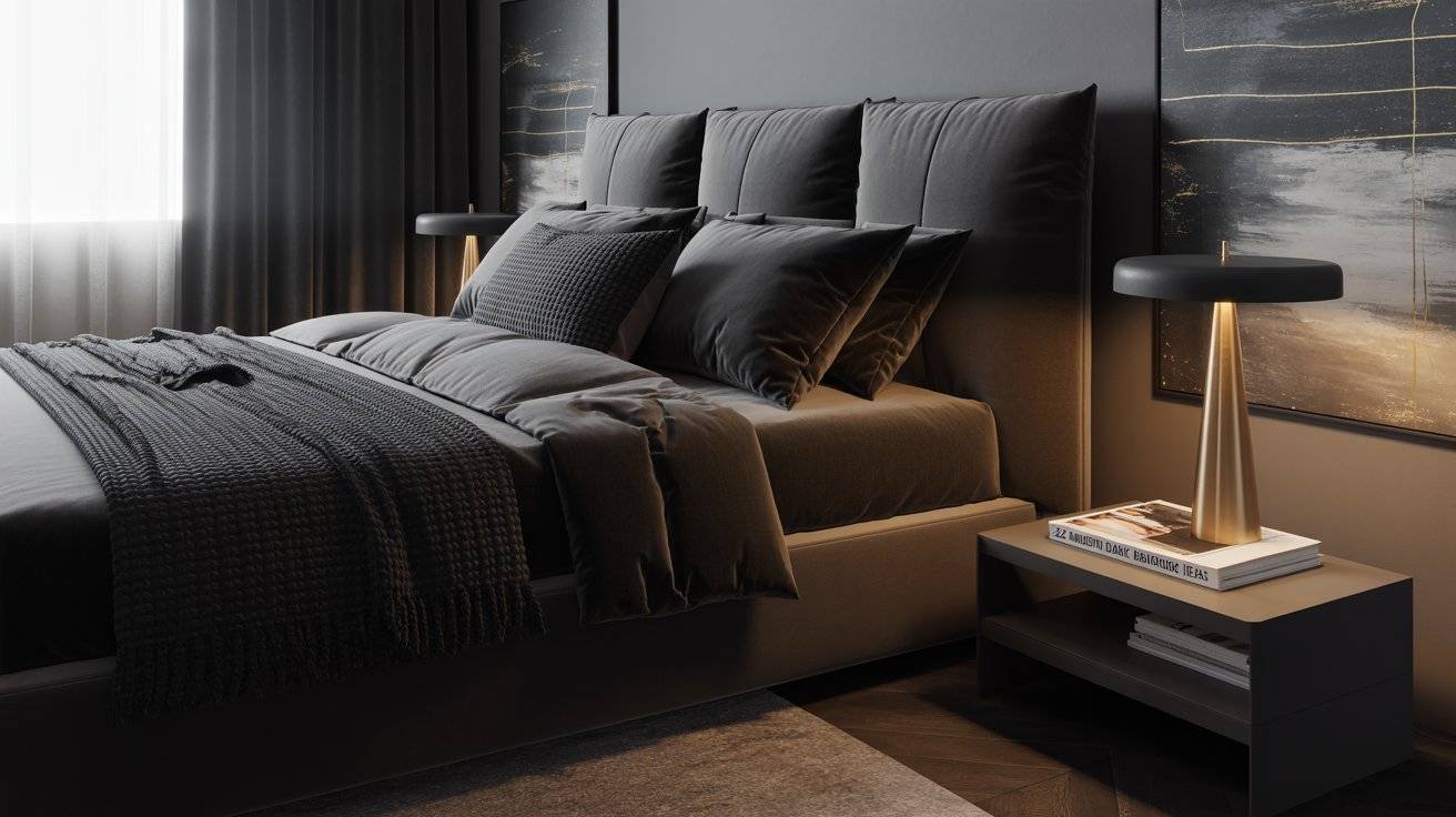 22 Modern Dark Bedroom Aesthetic Ideas You’ll Love and Copy