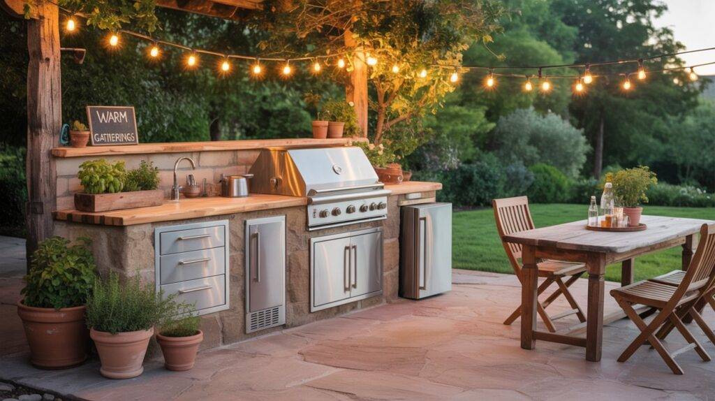 23 Budget-Friendly Outdoor Kitchen Ideas That Still Feel Warm