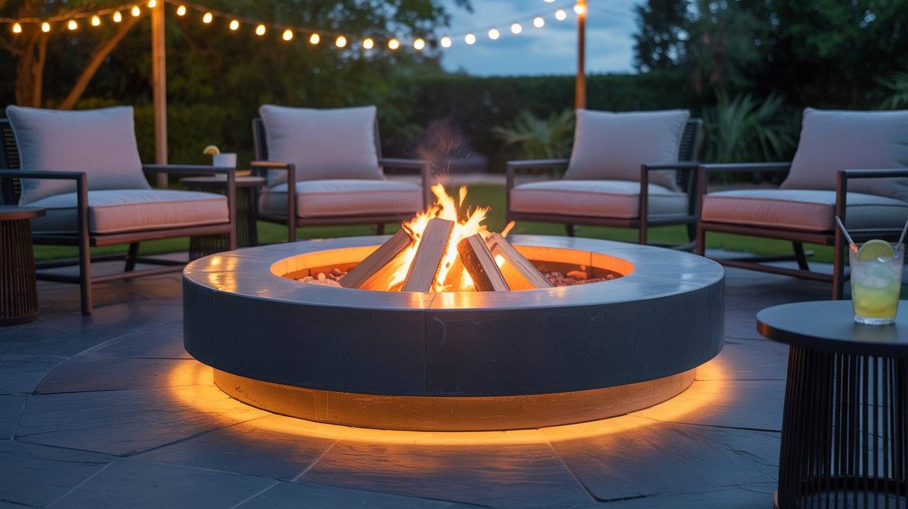 24 Modern Fire Pit Ideas to Elevate Your Backyard Style