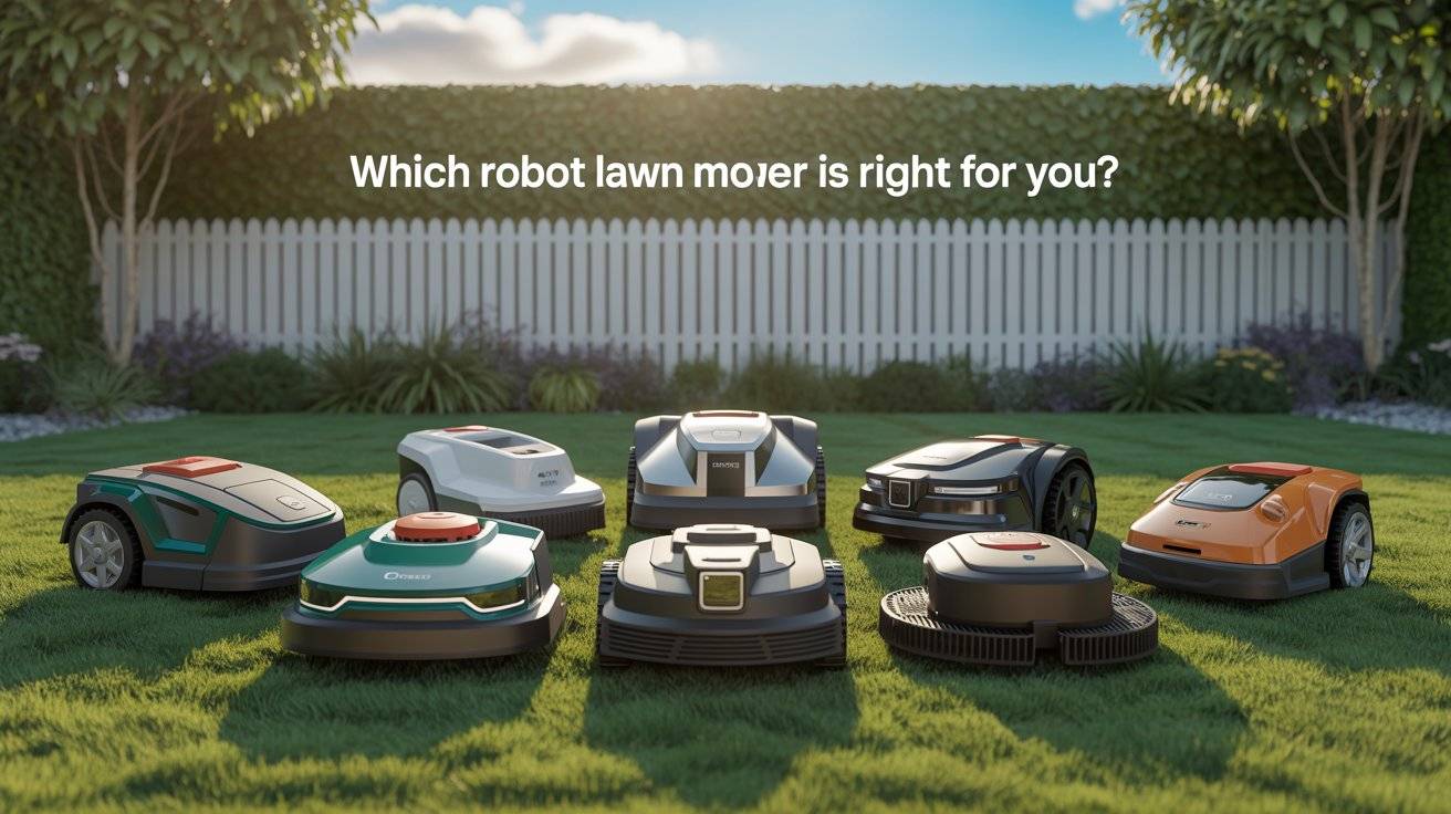 Which Robot Lawn Mower Is Right for You A Comparison of 6 Common Types