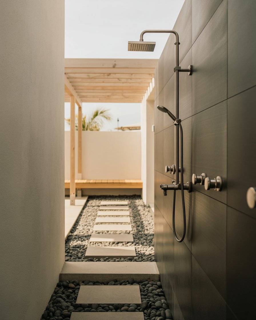 23 Outdoor Shower Ideas for a Fresh and Functional Backyard Setup ...