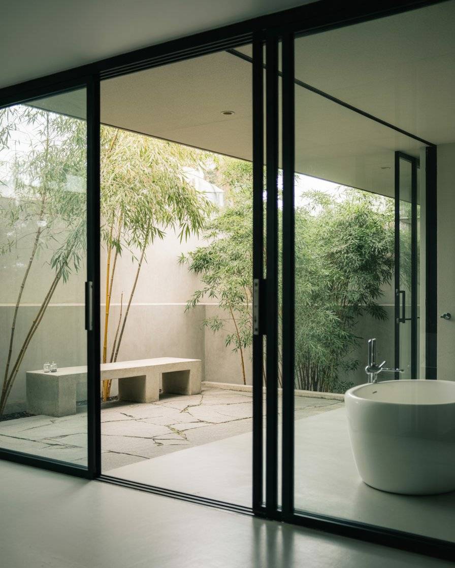Bringing the Outside In: Indoor Outdoor Bathroom Nature Designs for a ...