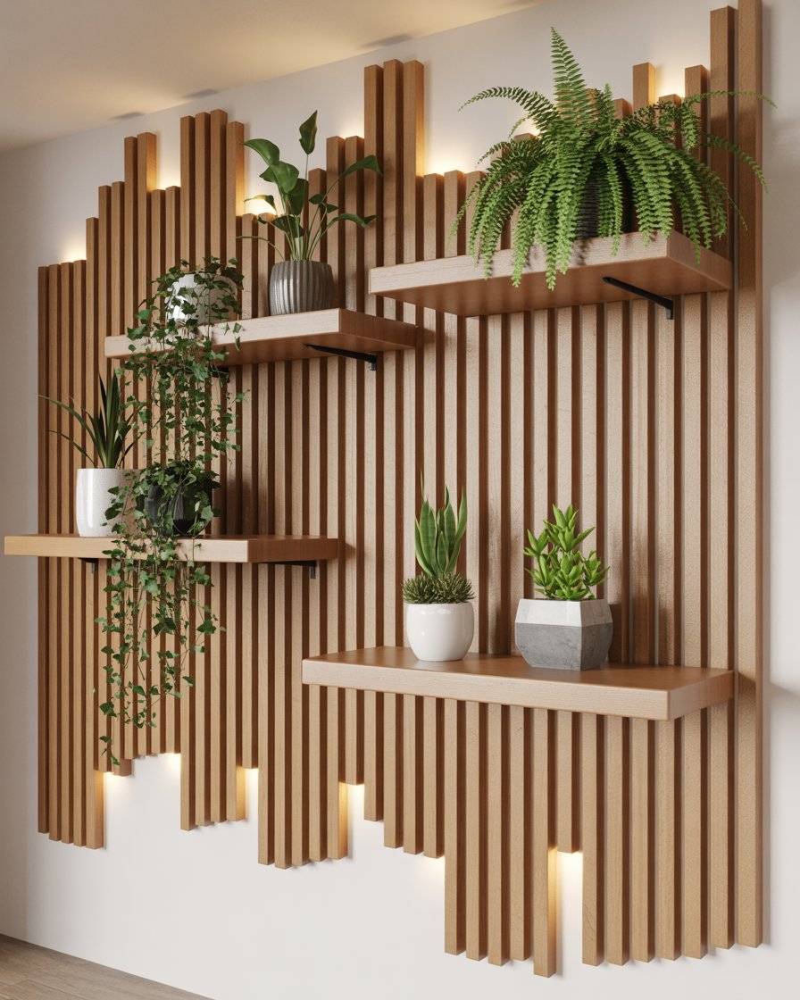 22-stunning-diy-wood-accent-wall-ideas-with-shelves-infor-easy-home