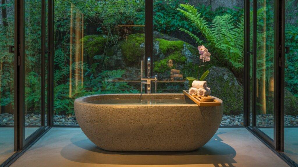 Bringing the Outside In: Indoor Outdoor Bathroom Nature Designs for a ...