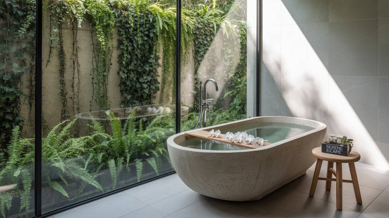 Bringing the Outside In: Indoor Outdoor Bathroom Nature Designs for a ...
