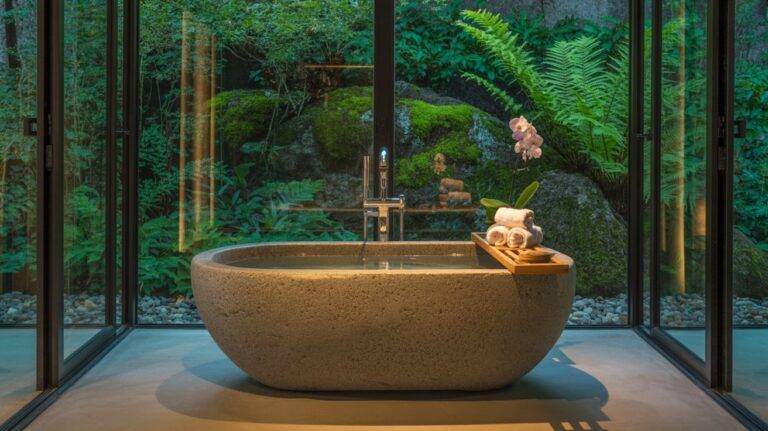 Bringing the Outside In: Indoor Outdoor Bathroom Nature Designs for a ...