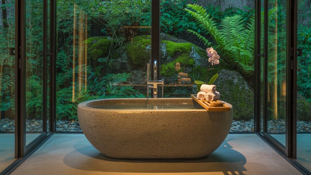 Bringing the Outside In Indoor Outdoor Bathroom Nature Designs for a Serene Escape