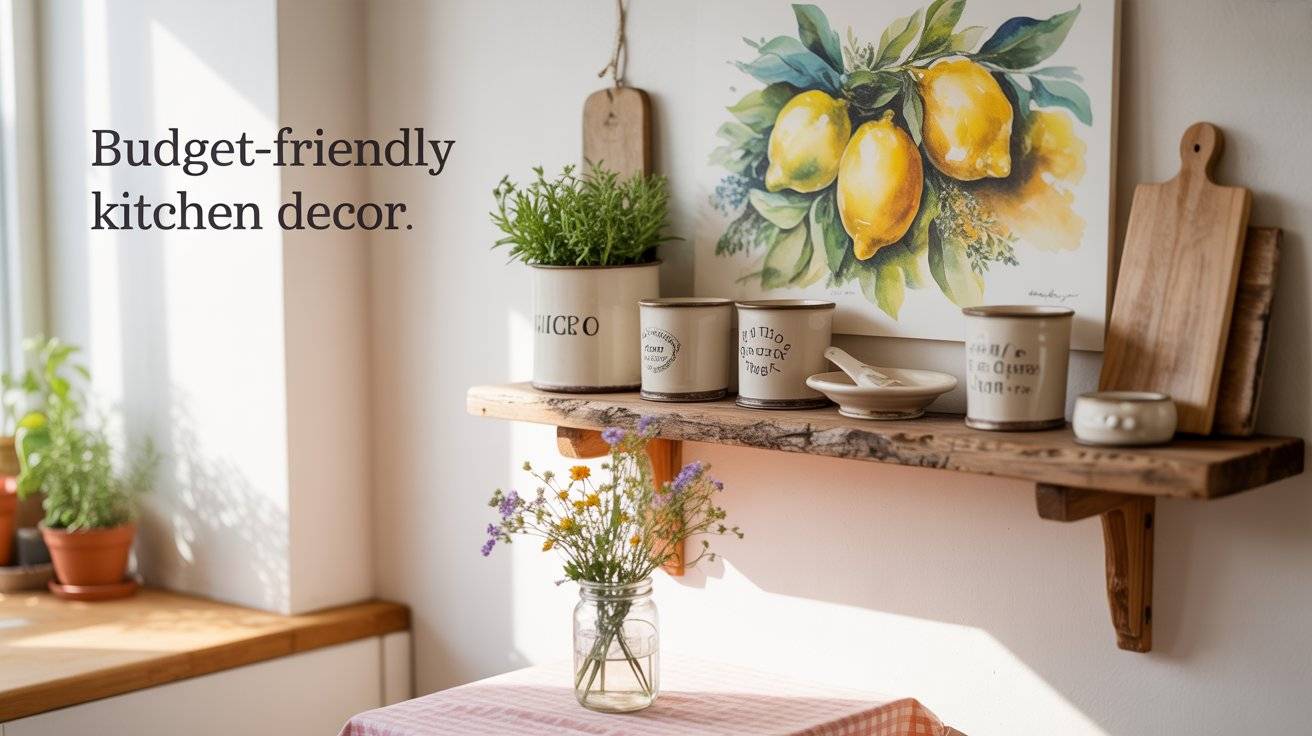 Budget-Friendly Kitchen Decor Transform Your Space with Crafts and Art